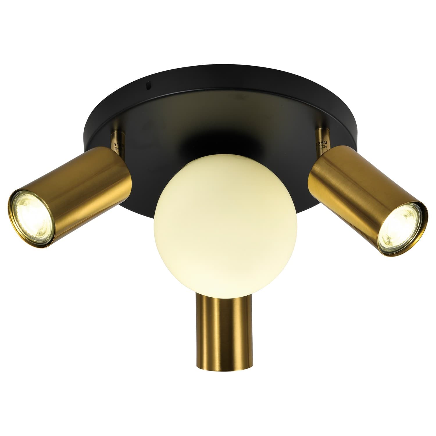Spot lampa FG155-4 BK+SG
