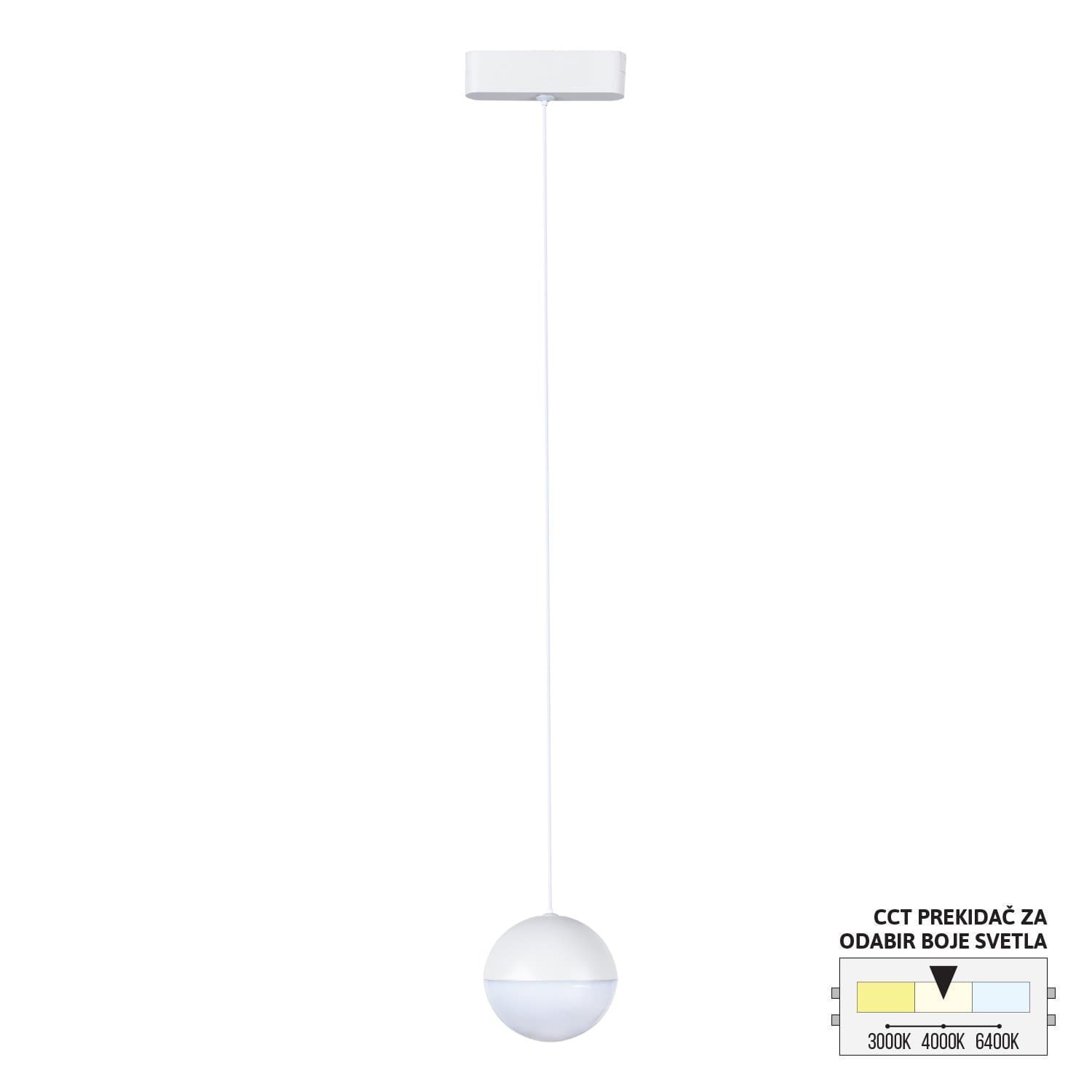 LED magnetna visilica CCT ULTRA SLIM FMS4004-7 WH
