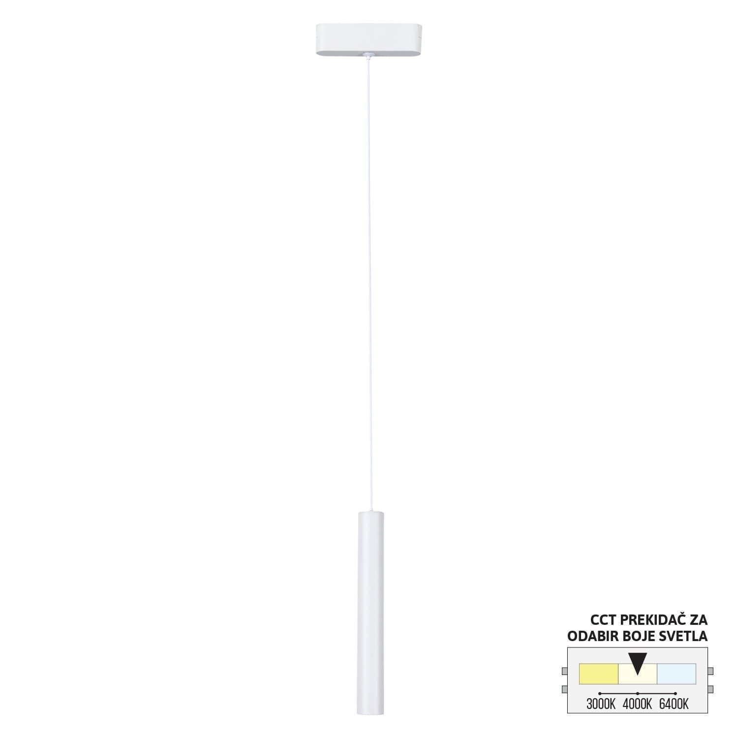 LED magnetna visilica CCT ULTRA SLIM FMS4001-10 WH