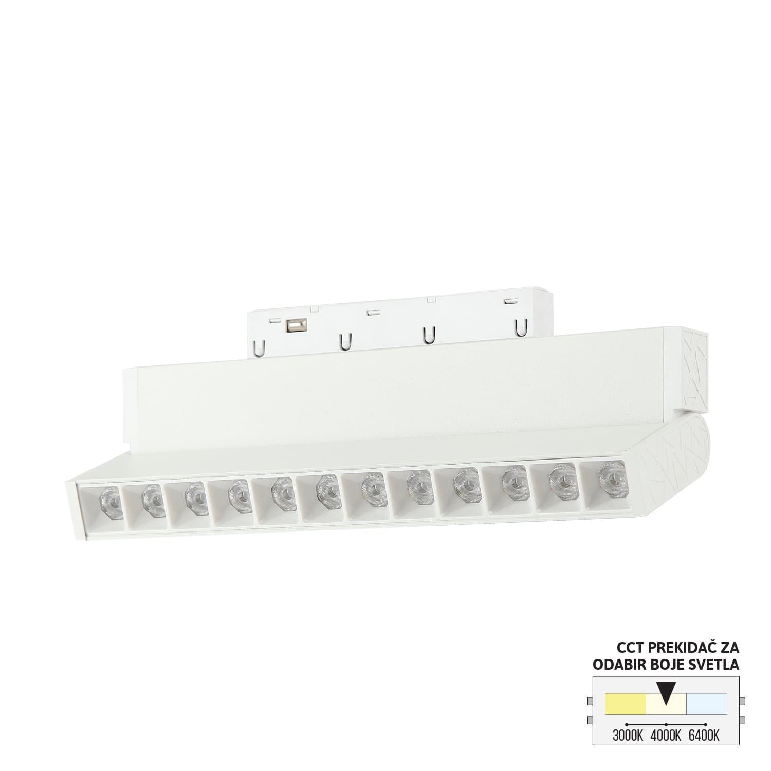 LED magnetna svetiljka CCT FM2101-12 WH